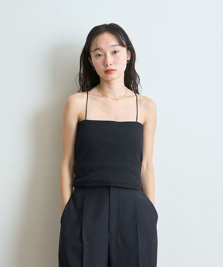 Rouge vif「カットテレコベアトップ 　パット付き」|キャミソール|