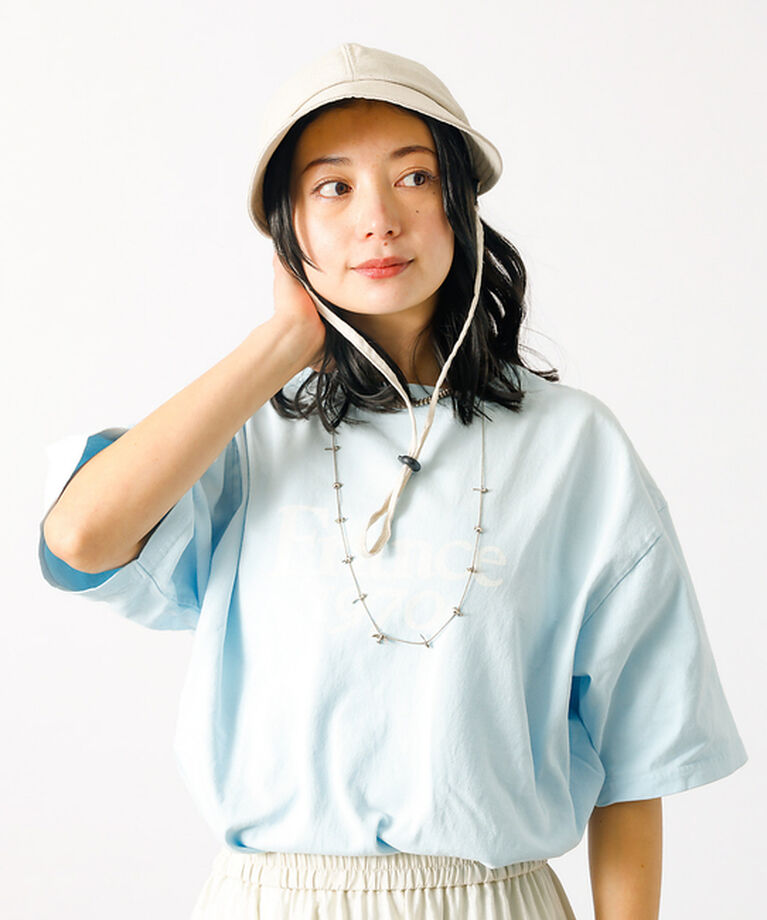 Rouge vif「【Ruben/ルーベン】リネンデイリーキャップ（顎紐付き）【WEB限定】」|その他|