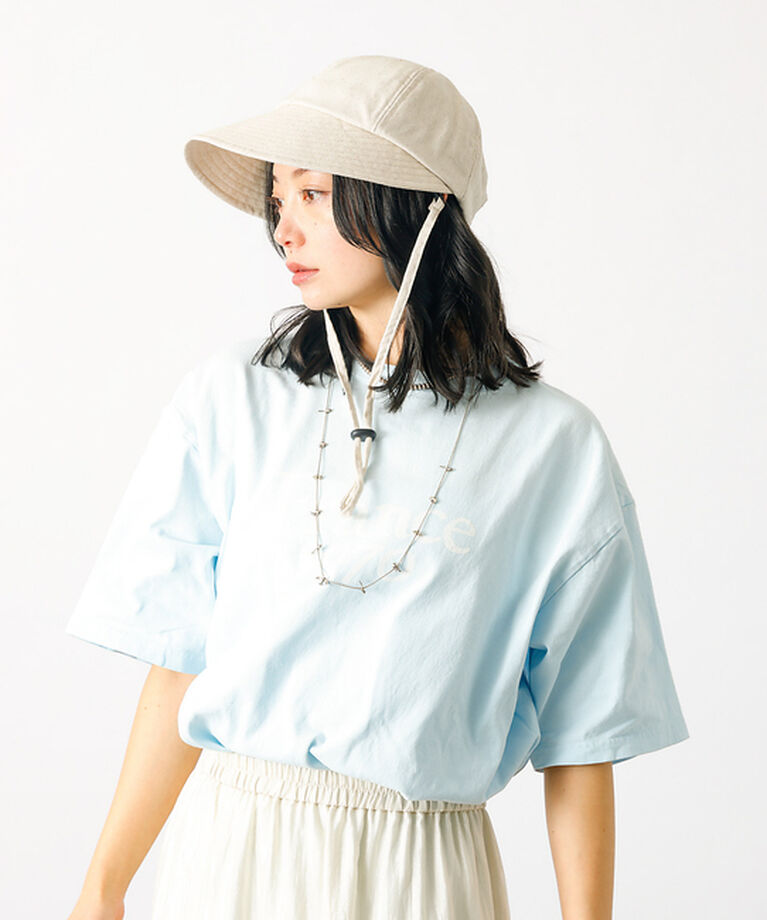 Rouge vif「【Ruben/ルーベン】リネンデイリーキャップ（顎紐付き）【WEB限定】」|その他|