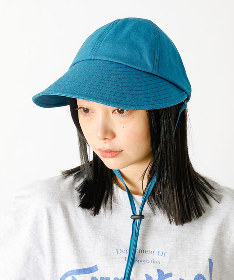 Rouge vif「【Ruben/ルーベン】リネンデイリーキャップ（顎紐付き）【WEB限定】」|その他|