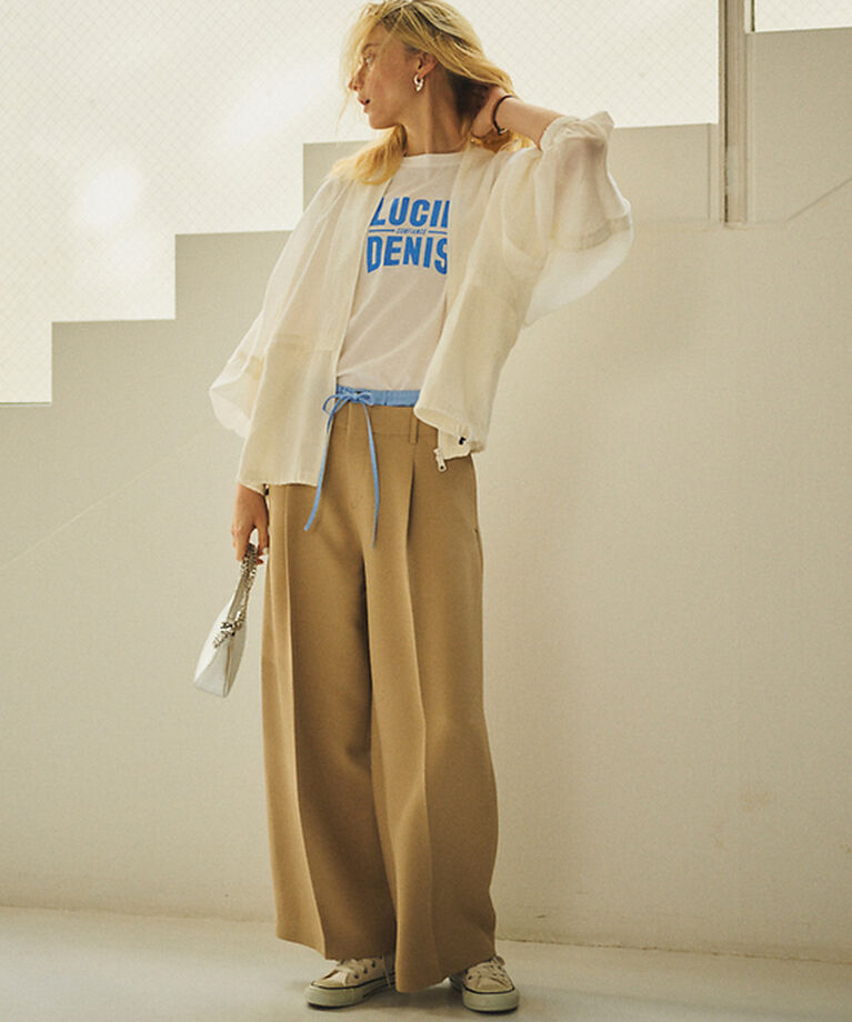 Rouge vif「ストリートロゴ半袖Tシャツ」|Tシャツ・カットソー|