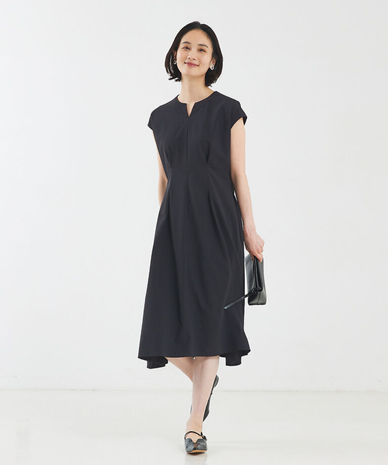 qualite「2WAYストレッチワンピース」|ワンピース|