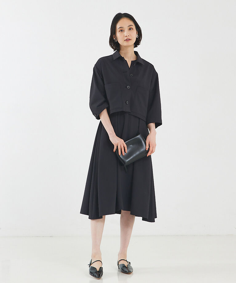qualite「2WAYストレッチワンピース」|ワンピース|