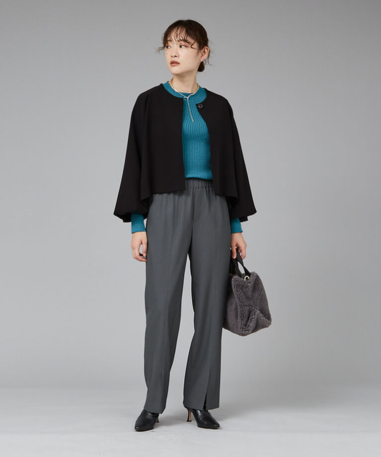 qualite「【WEB限定】2WAYストレッチセンターベンツパンツ」|その他|