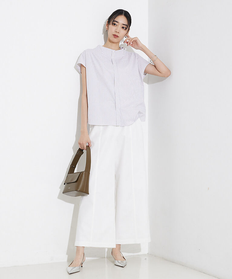 qualite「撥水ツイルワイドパンツ」|その他|