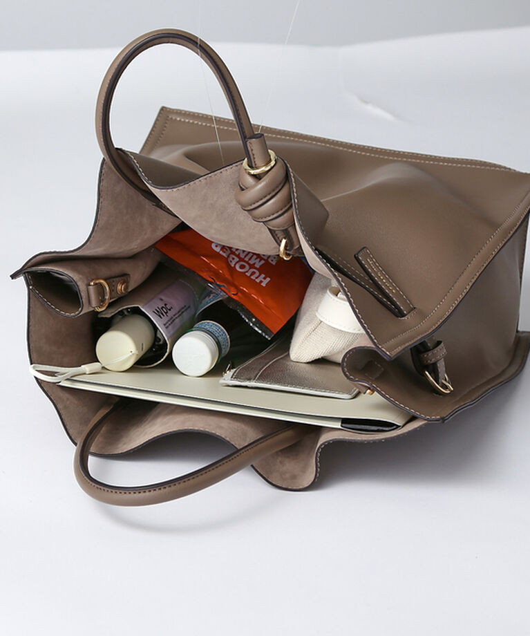 LOWELL things「【TVドラマ使用商品】Swell/2WAYギャザーオープントートBAG L」|トートバッグ|