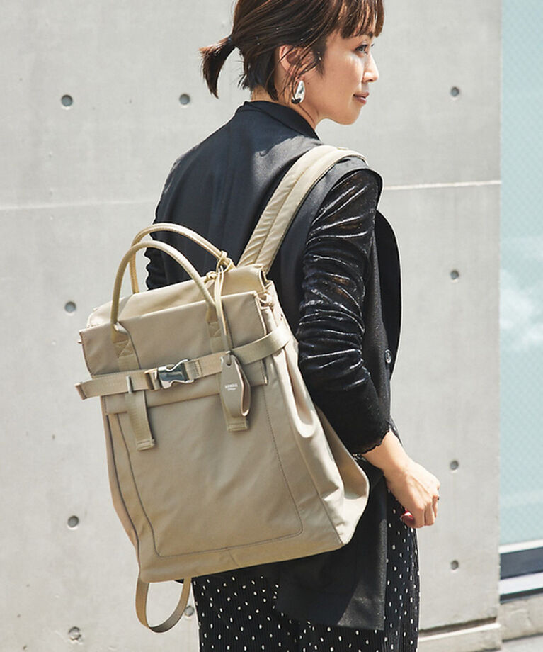 LOWELL things「【再入荷】Ability/ナイロンBELTEDサック」|リュック|