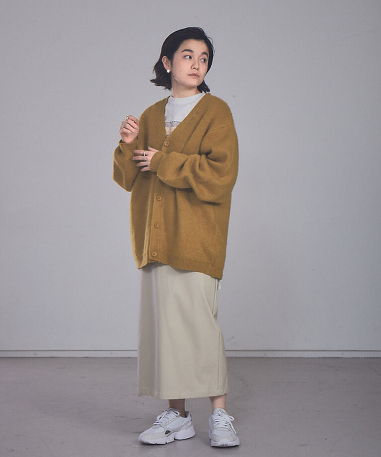 NOMINE「ペンシルフェイクレザースカート」|スカート|