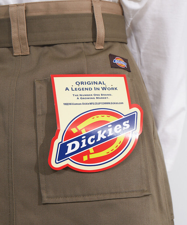 NOMINE「【Dickiesコラボ 別注】ウエスト配色 ベルトチノロングスカート」|スカート|