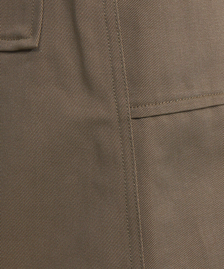 NOMINE「【Dickiesコラボ 別注】ウエスト配色 ベルトチノロングスカート」|スカート|