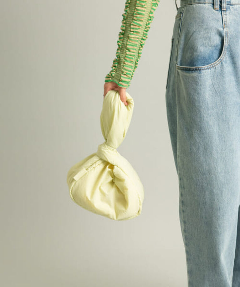  「KBF ワンハンドルパファーナイロンBAG」|ハンドバッグ|