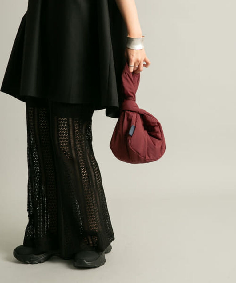  「KBF ワンハンドルパファーナイロンBAG」|ハンドバッグ|