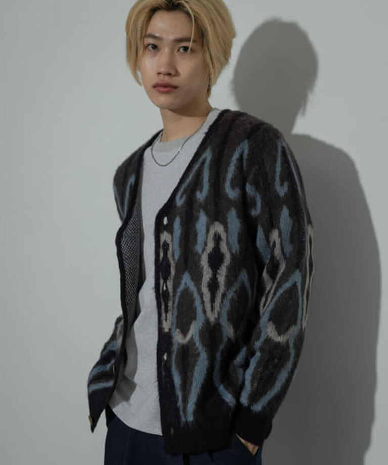 SENSE OF PLACE by URBAN RESEARCH「SENSE OF PLACE 『ユニセックス』モヘアライクVネックカーディガン」|カーディガン|