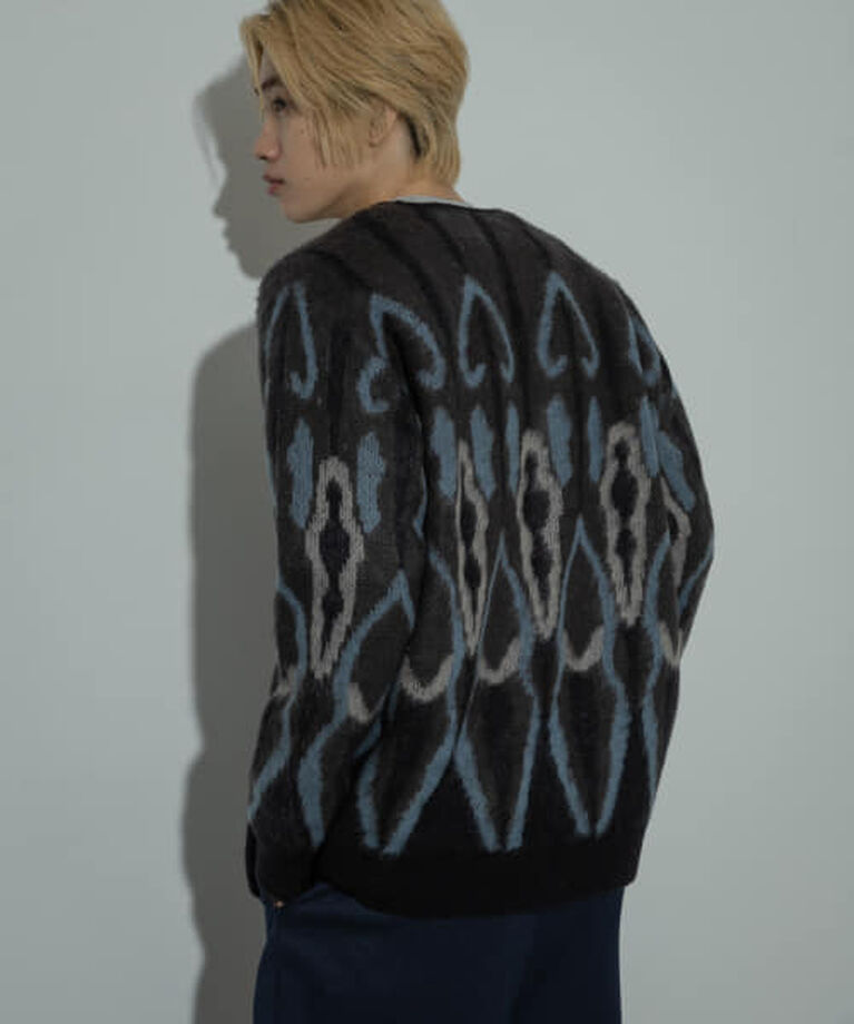 SENSE OF PLACE by URBAN RESEARCH「SENSE OF PLACE 『ユニセックス』モヘアライクVネックカーディガン」|カーディガン|