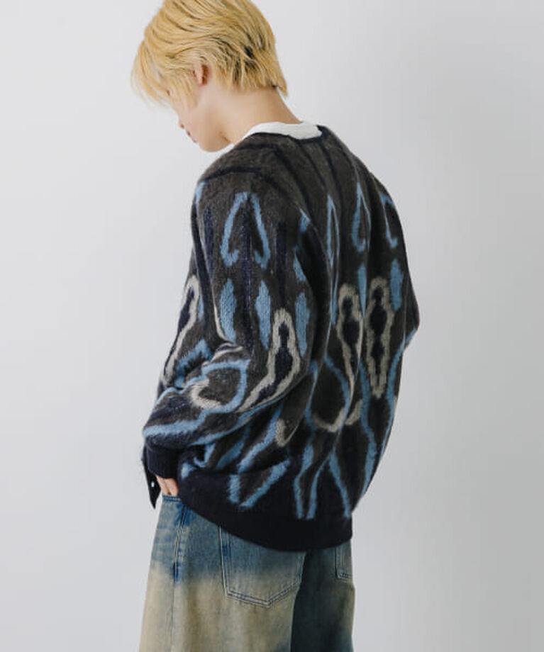 SENSE OF PLACE by URBAN RESEARCH「SENSE OF PLACE 『ユニセックス』モヘアライクVネックカーディガン」|カーディガン|