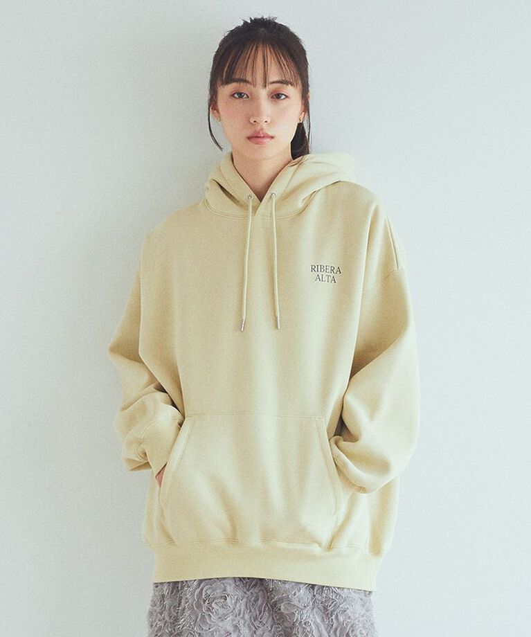 earth music&ecology「アソートロゴフーディー」|スウェット・ジャージ|Yellow