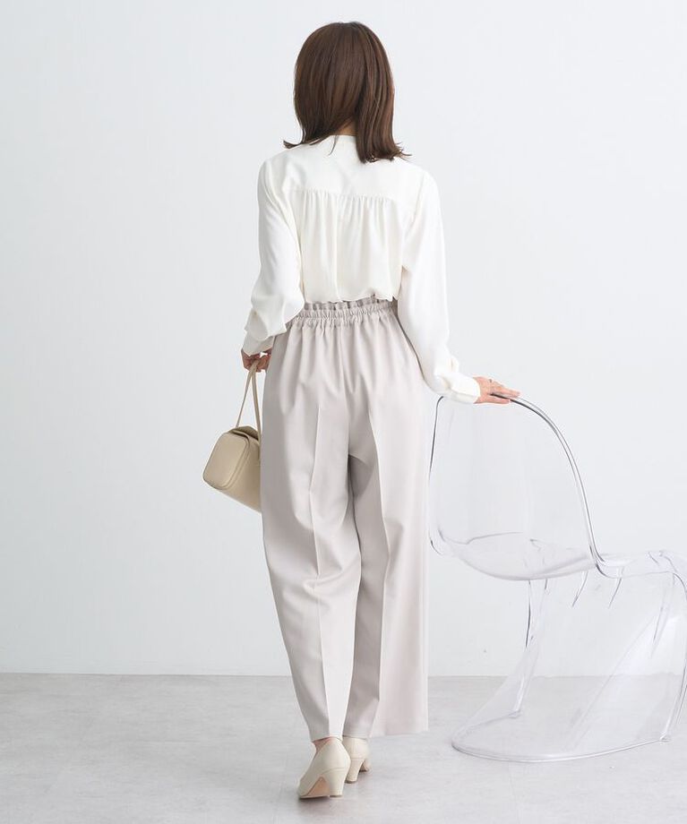 earth music&ecology「2WAYボウタイブラウス　25SS オフィス 春 夏」|シャツ・ブラウス|