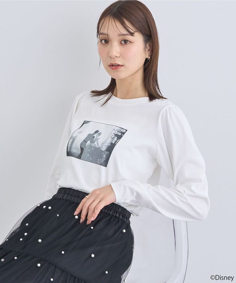 earth music&ecology「シンデレラ/パフスリーブロンTEE」|Tシャツ・カットソー|