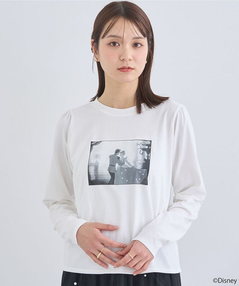 earth music&ecology「シンデレラ/パフスリーブロンTEE」|Tシャツ・カットソー|