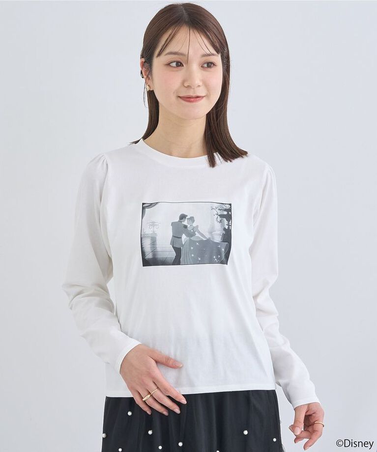 earth music&ecology「シンデレラ/パフスリーブロンTEE」|Tシャツ・カットソー|