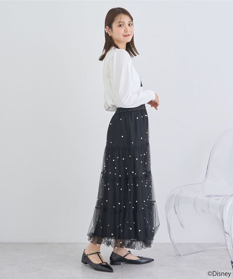earth music&ecology「シンデレラ/パフスリーブロンTEE」|Tシャツ・カットソー|