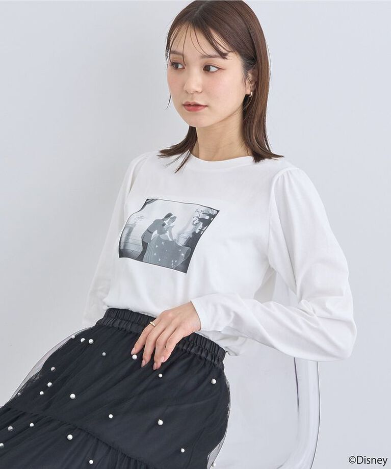 earth music&ecology「シンデレラ/パフスリーブロンTEE」|Tシャツ・カットソー|