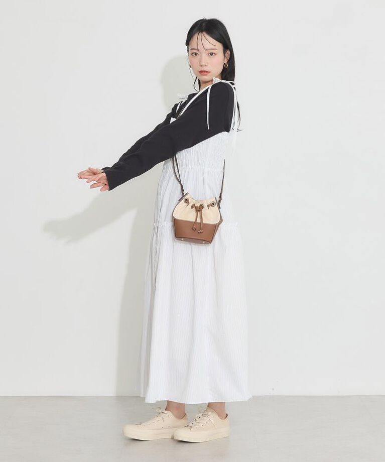 earth music&ecology「2WAY釦リブプルオーバー」|Tシャツ・カットソー|