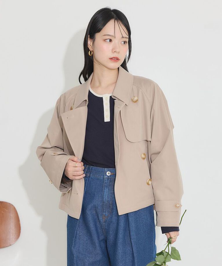 earth music&ecology「2WAY釦リブプルオーバー」|Tシャツ・カットソー|