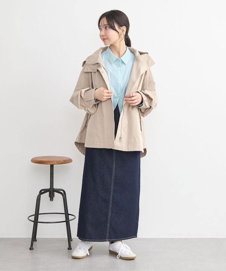 earth music&ecology「TRキュプラドロスロシャツ　25SS 接触冷感 洗濯機洗い可 春 夏」|シャツ・ブラウス|