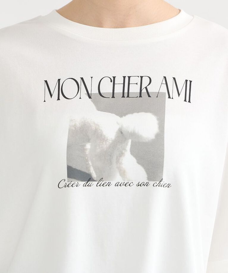 earth music&ecology「PhotoショートT　25SS 接触冷感 洗濯機洗い可 夏」|Tシャツ・カットソー|
