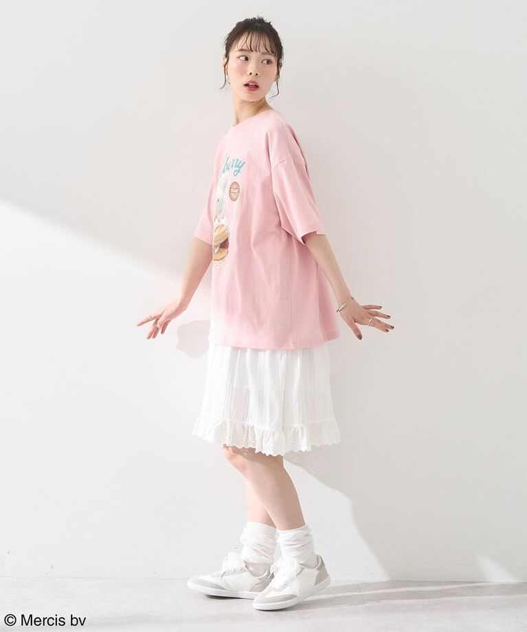 earth music&ecology「miffy/earth strawberry Tee」|Tシャツ・カットソー|