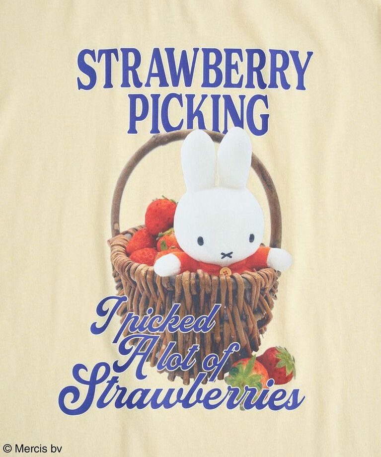 earth music&ecology「miffy/earth strawberry Tee」|Tシャツ・カットソー|