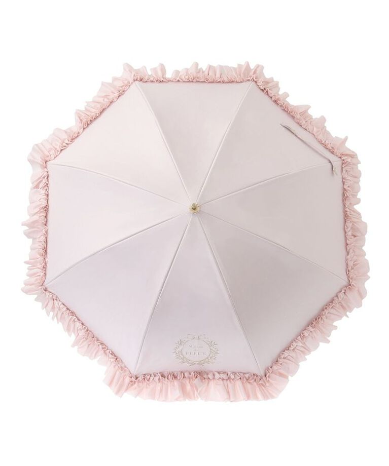 Maison de FLEUR「遮光&UV CUT フリル傘　日傘」|傘|