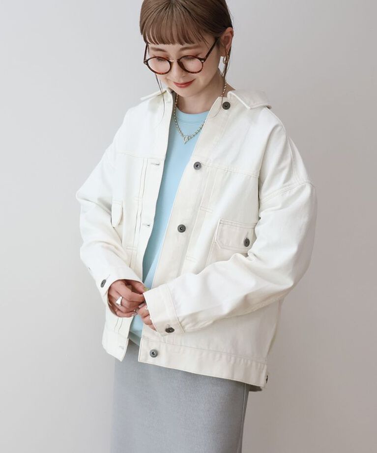 AMERICAN HOLIC「デニムオーバージャケット」|その他|Off White