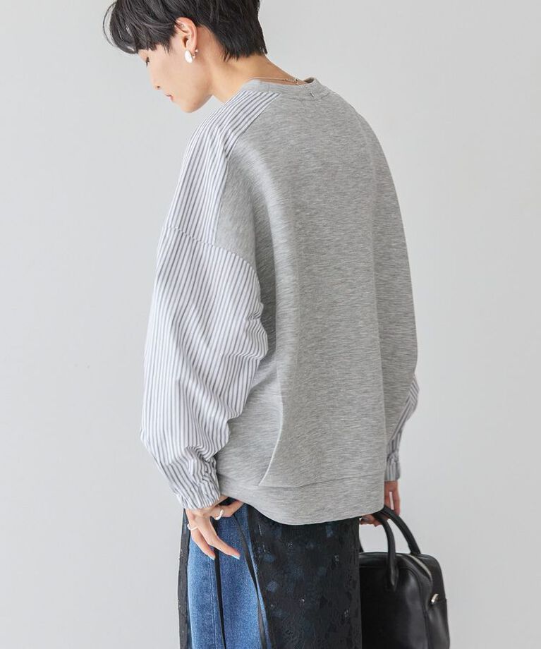 AMERICAN HOLIC「異素材コクーンポンチプルオーバー」|Tシャツ・カットソー|