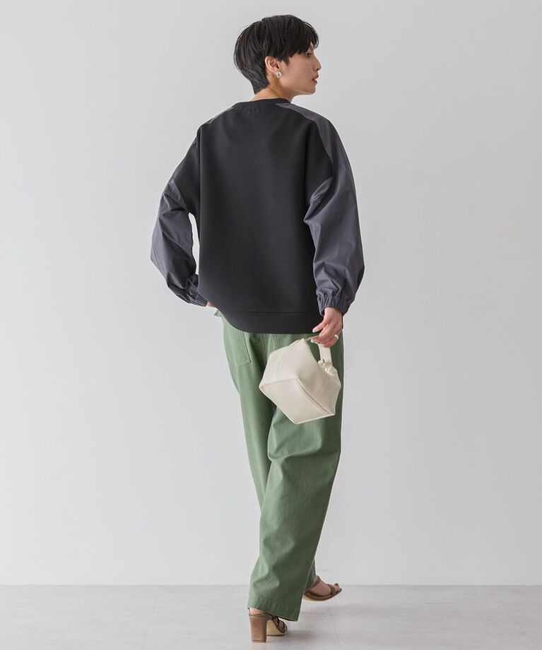 AMERICAN HOLIC「異素材コクーンポンチプルオーバー」|Tシャツ・カットソー|