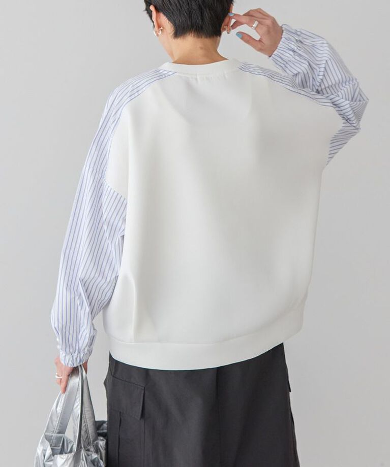 AMERICAN HOLIC「異素材コクーンポンチプルオーバー」|Tシャツ・カットソー|