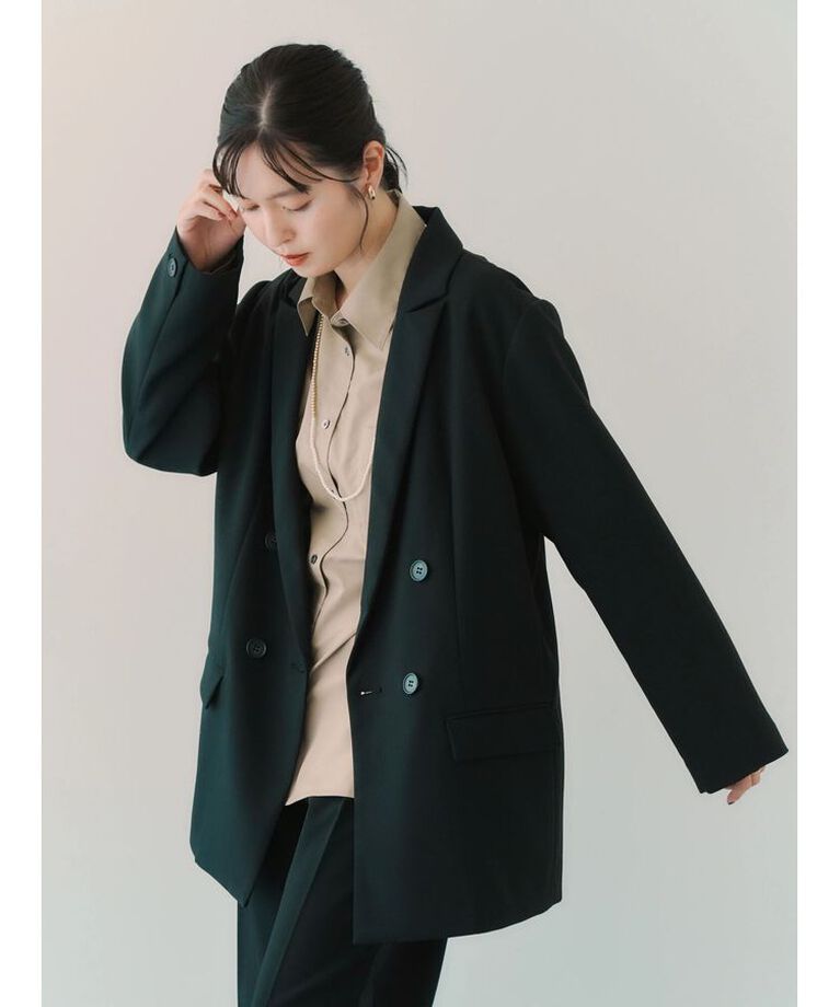 YECCA VECCA「【CLASSY.掲載】ストレッチロングジャケット」|その他|
