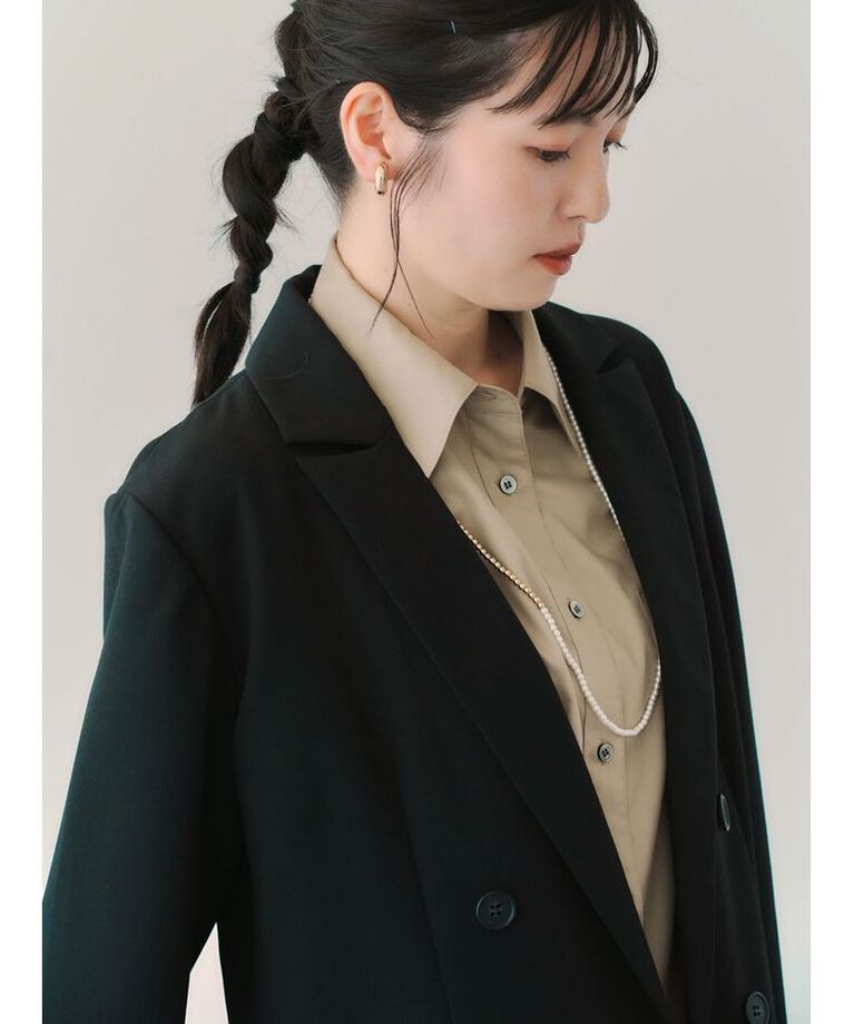 YECCA VECCA「【CLASSY.掲載】ストレッチロングジャケット」|その他|