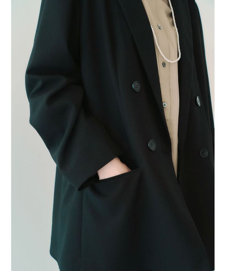 YECCA VECCA「【CLASSY.掲載】ストレッチロングジャケット」|その他|