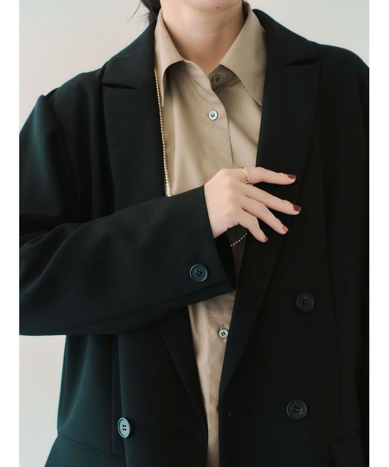 YECCA VECCA「【CLASSY.掲載】ストレッチロングジャケット」|その他|