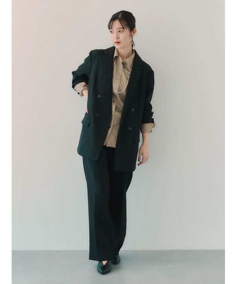 YECCA VECCA「【CLASSY.掲載】ストレッチロングジャケット」|その他|