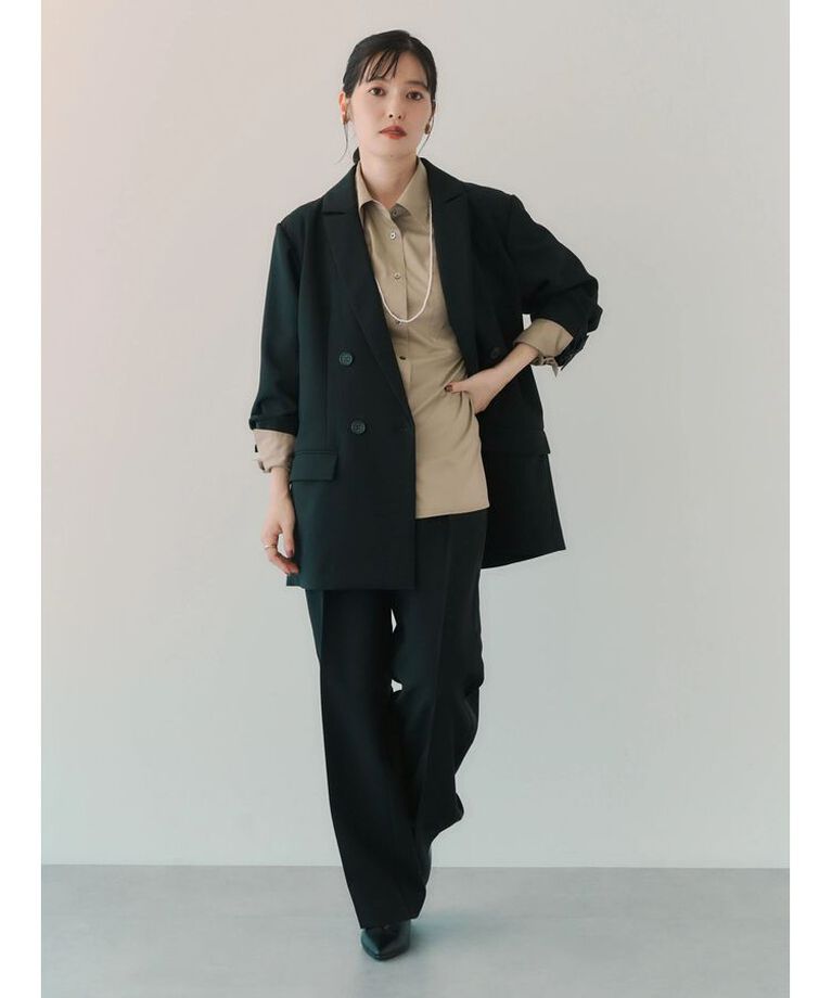 YECCA VECCA「【CLASSY.掲載】ストレッチロングジャケット」|その他|
