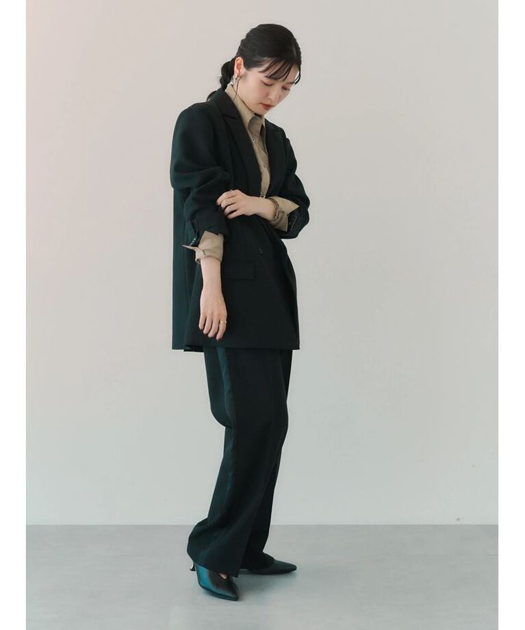 YECCA VECCA「【CLASSY.掲載】ストレッチロングジャケット」|その他|