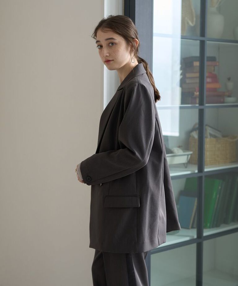 YECCA VECCA「【CLASSY.掲載】ストレッチロングジャケット」|その他|