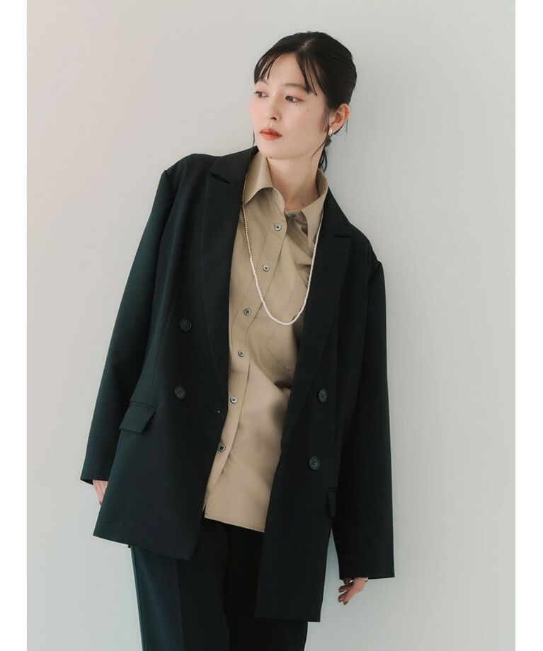 YECCA VECCA「【CLASSY.掲載】ストレッチロングジャケット」|その他|
