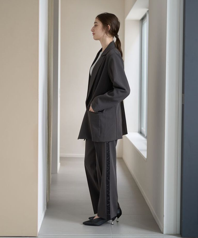 YECCA VECCA「【CLASSY.掲載】ストレッチロングジャケット」|その他|