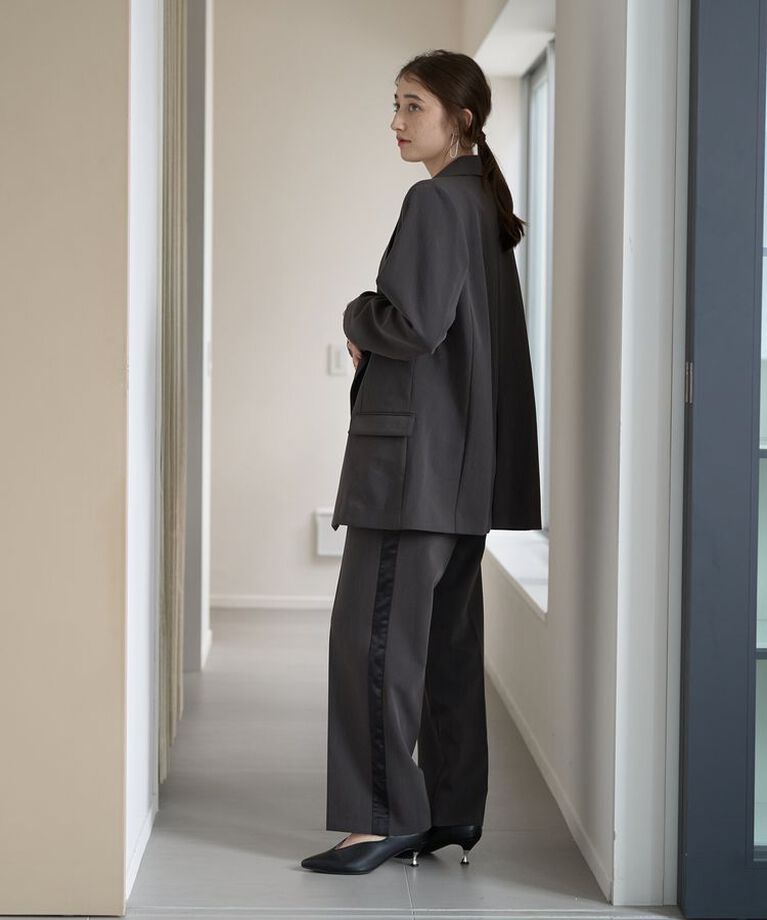 YECCA VECCA「【CLASSY.掲載】ストレッチロングジャケット」|その他|