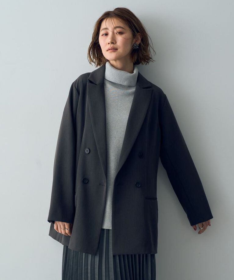 YECCA VECCA「【CLASSY.掲載】ストレッチロングジャケット」|その他|
