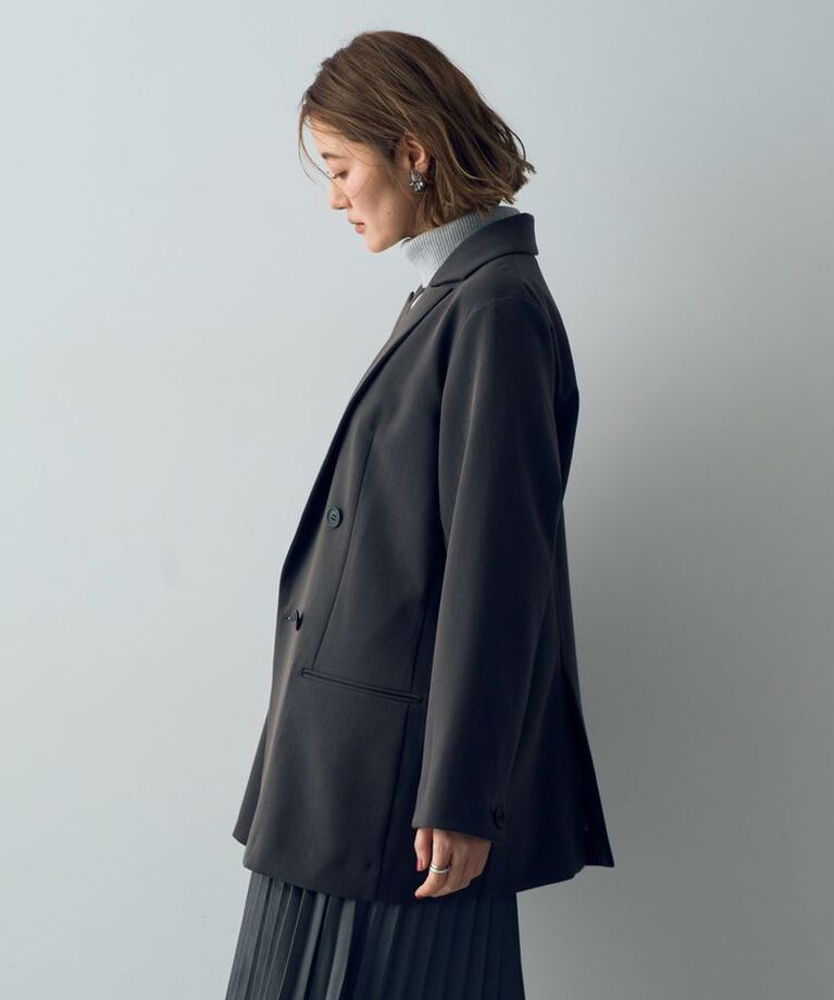 YECCA VECCA「【CLASSY.掲載】ストレッチロングジャケット」|その他|